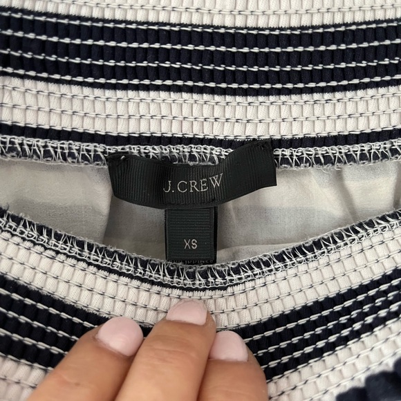 JCrew top elastic shoulder - Picture 4 of 6